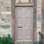 Front door finished with Dulux weathersheild - Gallant Grey